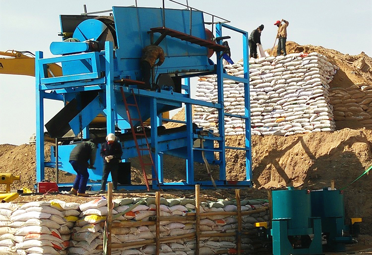 固定砂金机组/砂金矿选取设备