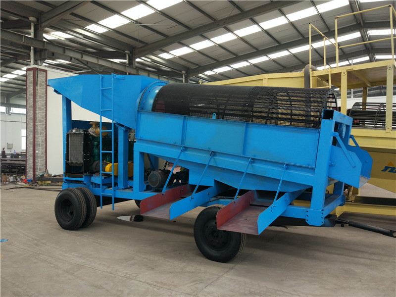 滚筒筛淘金设备