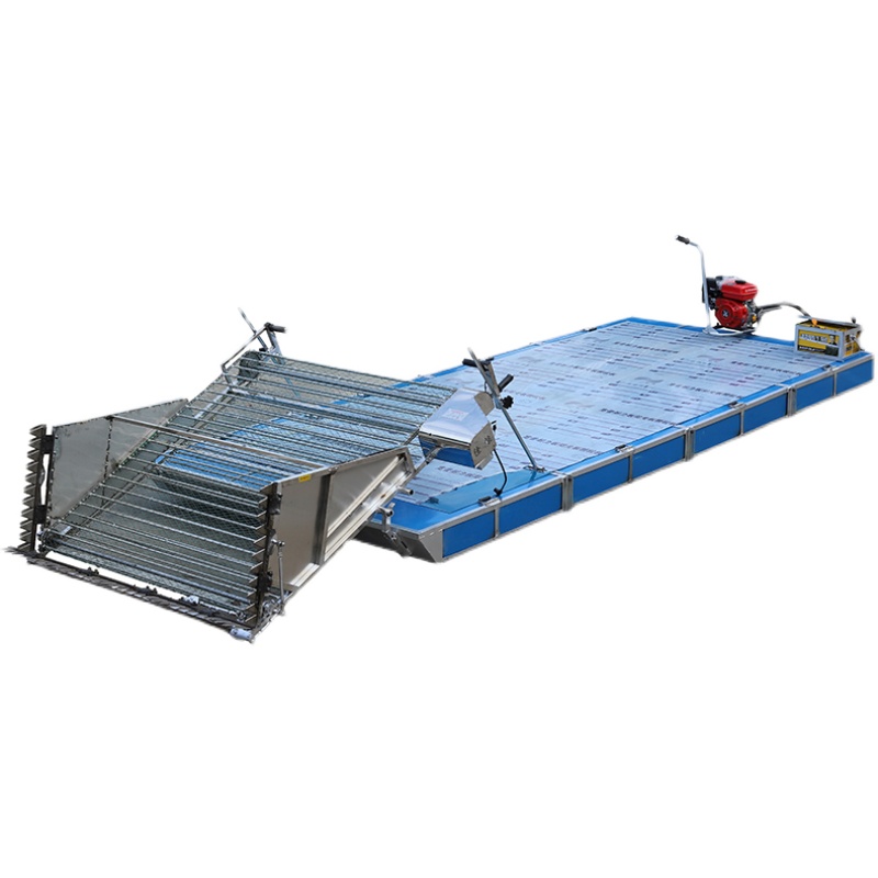 小型池塘水草收割机